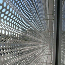 Perforated & Corrugated Metal Cladding - Sinusoidal Corrugate